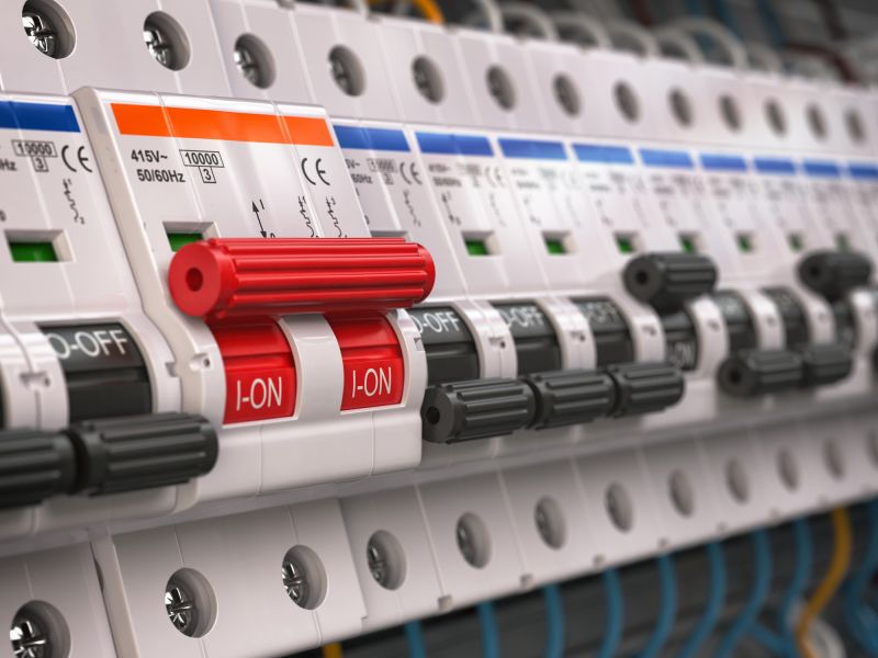 Breaker Switch Replacement detail